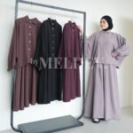 ByMeldev Rose Batwing Skirt Set Setelan Rok